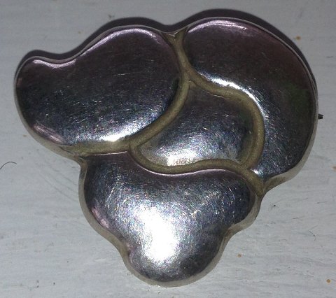 Thorvald Bindesboll Brooch Holger Kyster Silver