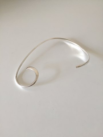 Allan Scharff Sterling Silver Neck Ring from 1982