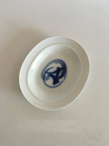 Bing & Grondahl Blue Koppel Oval Dish No 314