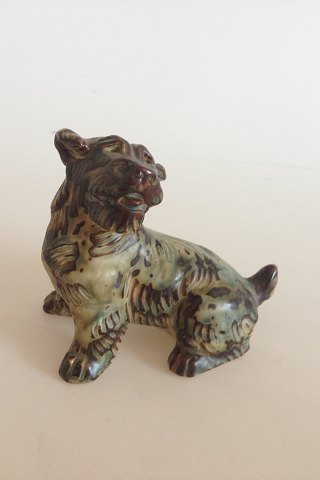Royal Copenhagen Stoneware Figurine of a Dog No 20129