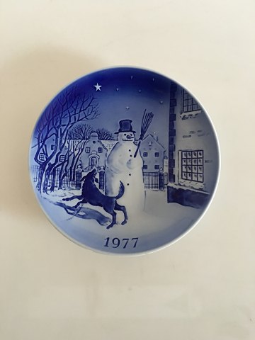 Desirée H.C. Andersen Fairytale Christmas Plate 1977. "The Snowman"