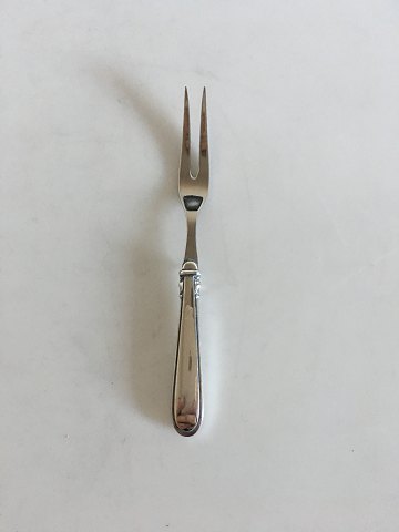 Cohr Elite Silver Cold Cuts Fork with Stainless Steel Top