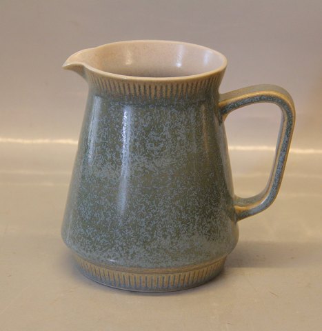 Knabstrup Danish Pottery Green Milk pitcher 13 cm
