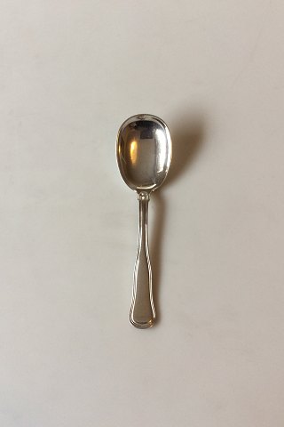 Double Fluted Cohr silver plated Jam Spoon