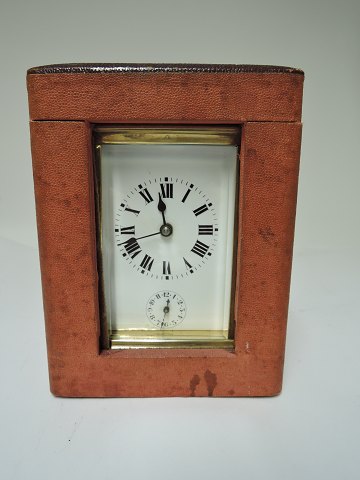 French Travel clock with waking.