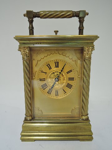 French Carriage clock with ½ hour repetion.