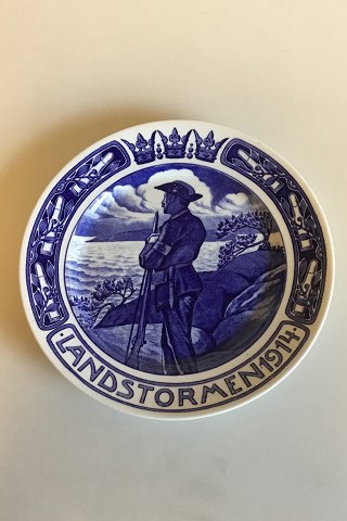 Rorstrand Plate "Landstormen 1914"