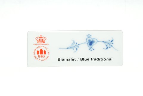 Forhandler skilt Blåmalet/Blue Traditional
Fra Bing og Grøndahl