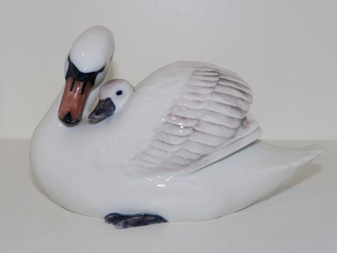 Royal Copenhagen figurine
Swan with baby swan