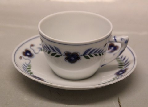Blue Vicia (Vikke)  B&G Skonvirke  Porcelain 103 Chocolate Cup 2.5 dl  and 
saucer 14.8 cm (475)
