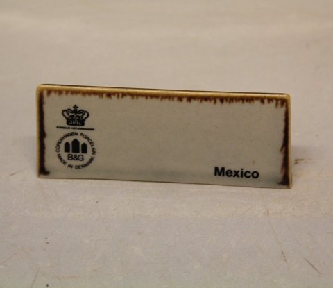 B&G Stoneware Dealer Sign for Advertising: Mexico
