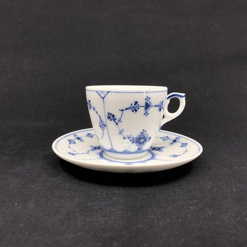 Blue Fluted Plain coffee cup 1/80.