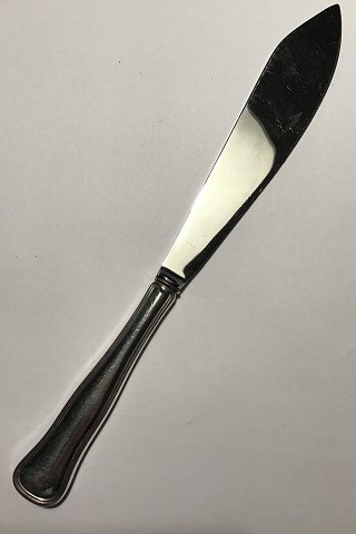 Double Fluted Cohr silver plated Layer Cake Knife