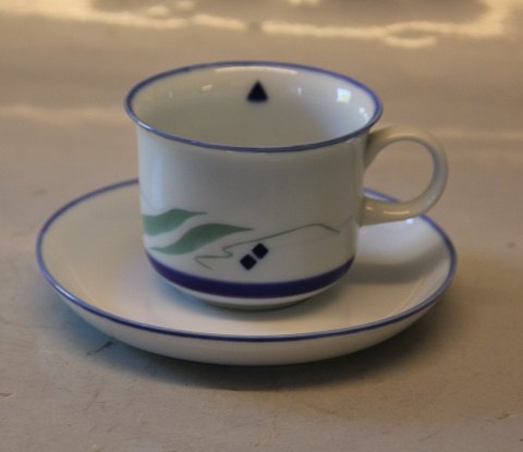 Springtime, Desiree Coffee cup 6 x 8 cm (59) & saucer 13.3 cm (29)
