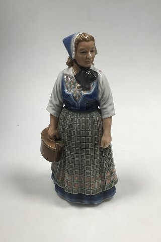 Dahl Jensen Figurine of Frederiksborg girl No 1209
