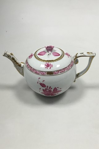 Herend Hungary Apponyi Purple Tea Pot No 601