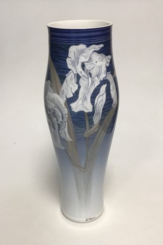 Royal Copenhagen Art Nouveau Unique Vase By Jenny Meyer No 10731