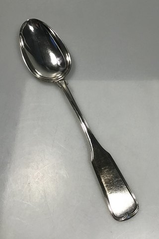 Dobbeltriflet/Old Danish (old) Serving Spoon