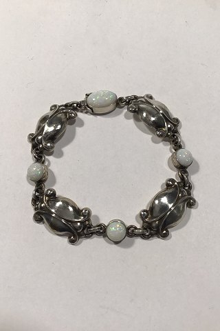Georg Jensen Sterling Silver  Bracelet No 11 Opal