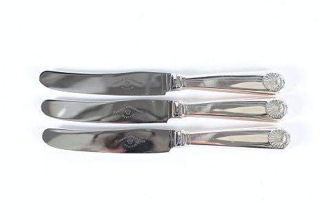 Musling Sølvbestik
Middagsknive
L 20,5 cm