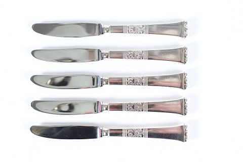 Rigsmønstret Sølvbestik
Frokostknive
L 19 cm