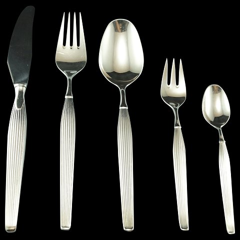 Savoy silver cutlery, complete for 12 persons, 77 pieces