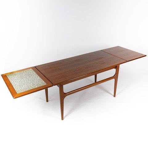 Sofabord - Teak - Hollandsk Udtræk -Dansk Design - 1960
