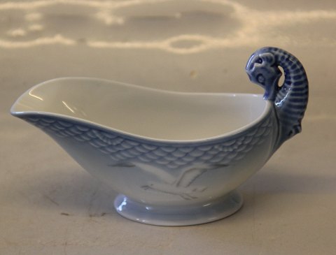 012 Butter pitcher 5 x 16 cm (561) Grevyboat B&G Seagull Porcelain without gold