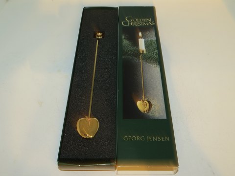 Georg Jensen Christmas
Golden Christmas Candle holder - Apple