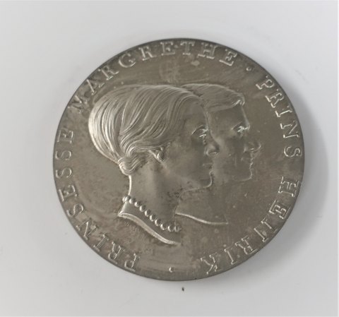 Medalje fra Prinsesse Margrethe & prins Henrik