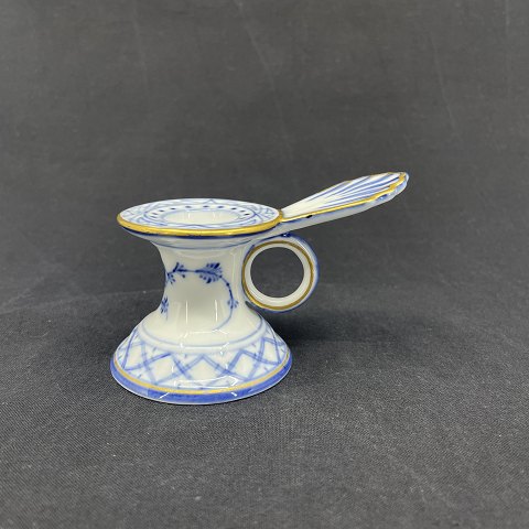Very rare Blue Fluted candleholder from the 1880s