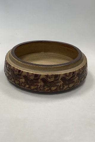 Michael Andersen Stoneware Bowl with Birds by Marianne Starck No. 6430