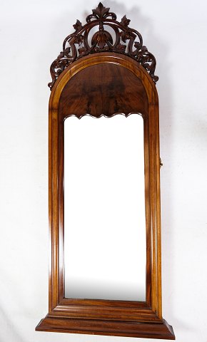 Antikt Christian VIII Spejl - Dekoration - Mahogni - 1860