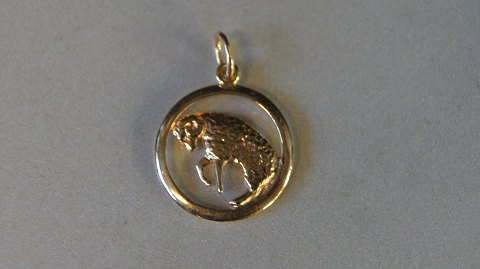 Elegant Pendant Aries Zodiac 
14 Carat Gold
Stamped 585