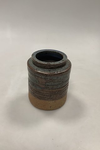 Small Danish Ceramic Vase Tue Poulsen
