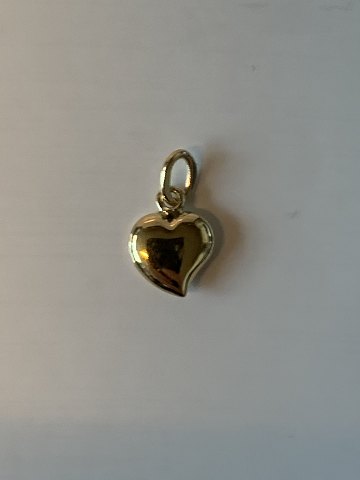 Heart pendant 14 carat Gold
Stamped 585
Height 15.03 mm