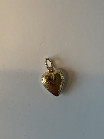 Heart pendant 14 carat Gold
Stamped 585
Height 18.64 mm