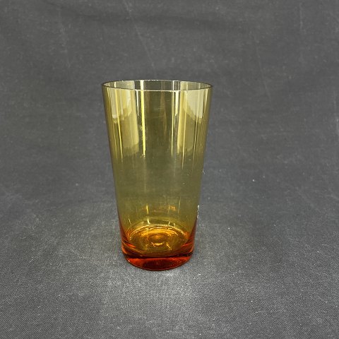 Amber soda glass from Holmegaard