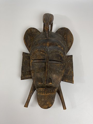 Decorative Kpelie mask, Senufo tribe, Ivory Coast in Africa