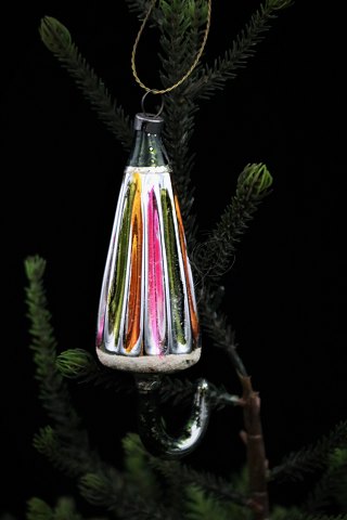Old glass Christmas ornament / Christmas tree decoration from around 1930-50...