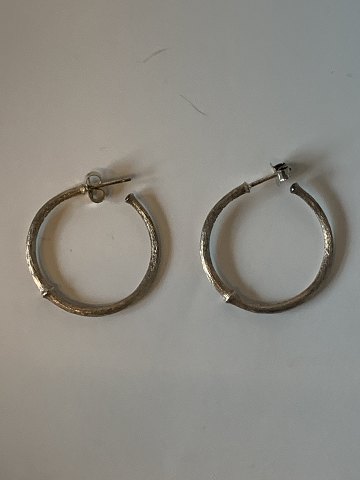 Ole Lynggård Earrings in Silver and the clasp is not original
Height 28.56 mm 
