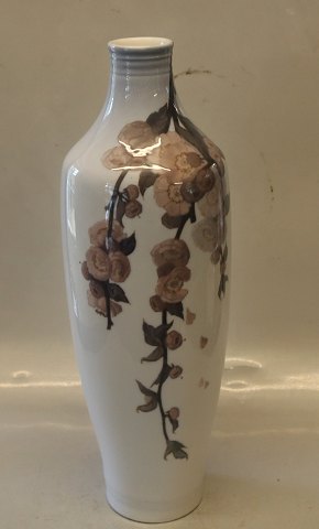 752-355 High vase with flowers 39.5 cm pre 1923 SO
 Royal Copenhagen