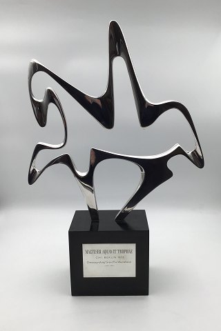Georg Jensen Sterling Sølv Skulptur af Hest (Præmie) Henning Koppel