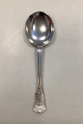 Georg Jensen Rosenborg Silver Plated Serving Spoon