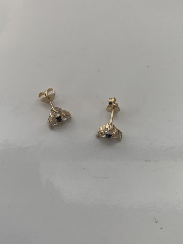 Earrings in #14 carat gold
