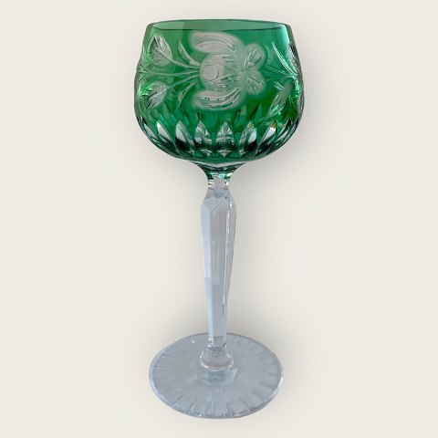 Bøhmisk krystal glas
Vin glas
Grøn
*250kr