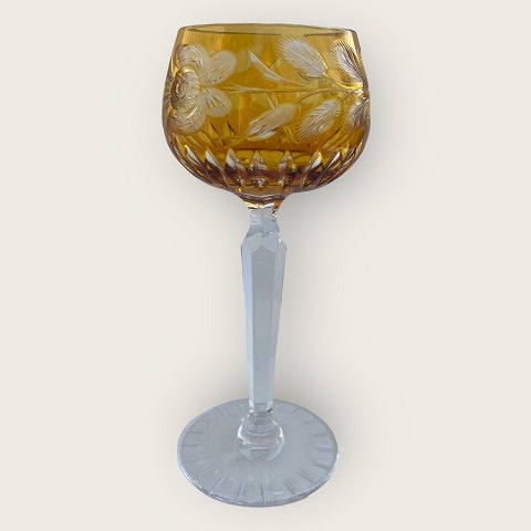 Bøhmisk krystal glas
Vin glas
Gul
*250kr