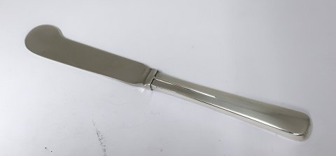 Hans Hansen. Sølvbestik. Arvesølv no. 17. Smørkniv. Længde 14,5 cm.
