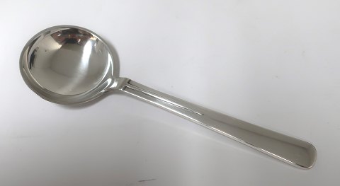 Hans Hansen. Silver cutlery. Arvesölv no. 17. Bouillon spoon. Length 12.6 cm