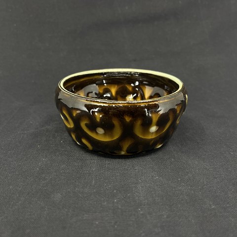 Kähler table bowl with yellow decoration